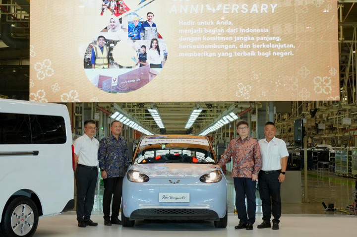 8 Tahun Di Indonesia, Pabrik Wuling Jadi Hub Produksi Global