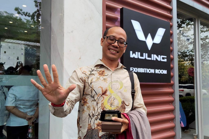 Cerita Rufinus, Pakai Wuling Air ev 3 tahun 160 Ribu KM