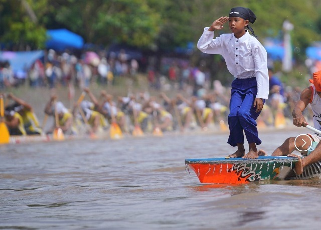 Berikut tiga berita terpopuler gaya. (Foto: Dok. Instagram Tradisi Pacu Jalur/@pacujalur_net)