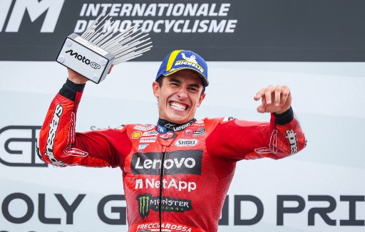 Marc Marquez Menangi GP Jerman 2025