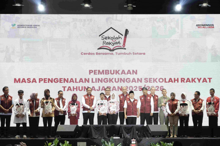 Sekolah Rakyat di 63 Titik Serentak Gelar MPLS 2025, Dilengkapi Tes Kesehatan dan Talent Mapping AI
