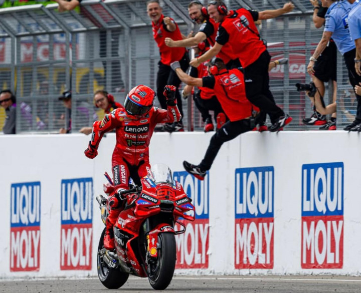 Cerita Marc Marquez Soal Selebrasi 'Aura Farming' di MotoGP Jerman