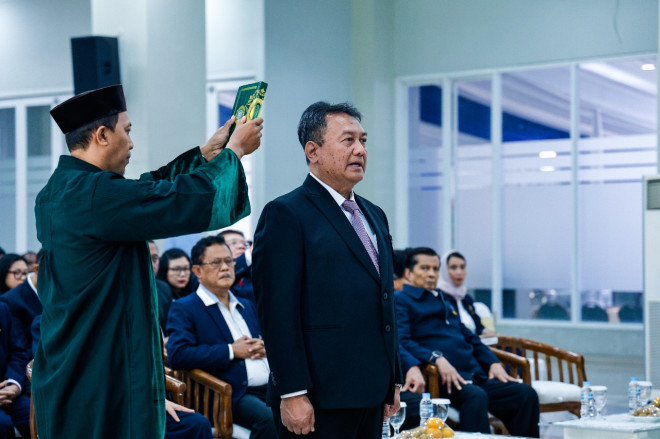Pelantikan Rektor UP 2025-2029. Foto: UP