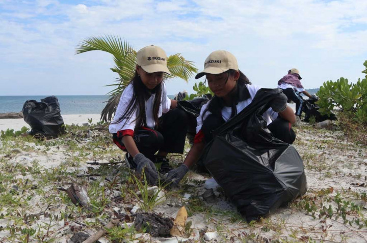 Tak Cuma Bikin Mesin Tempel, Suzuki juga Peduli Pantai