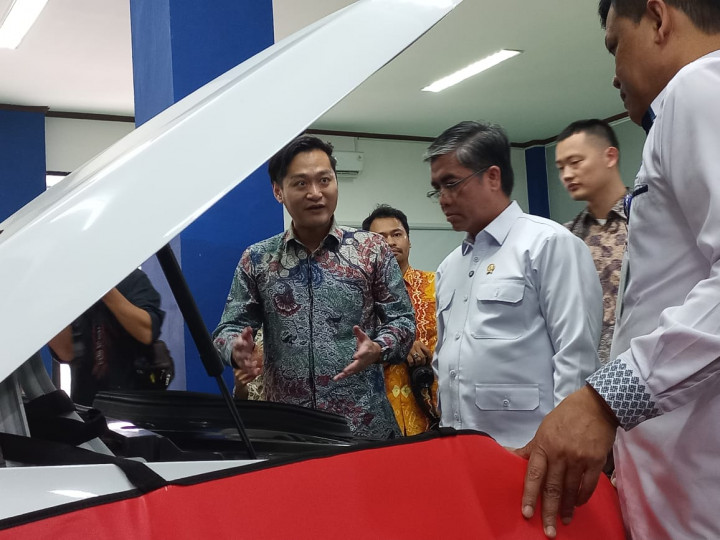 Chery E5 Jadi Bahan Praktik Balai Besar Pelatihan Vokasi dan Produktivitas