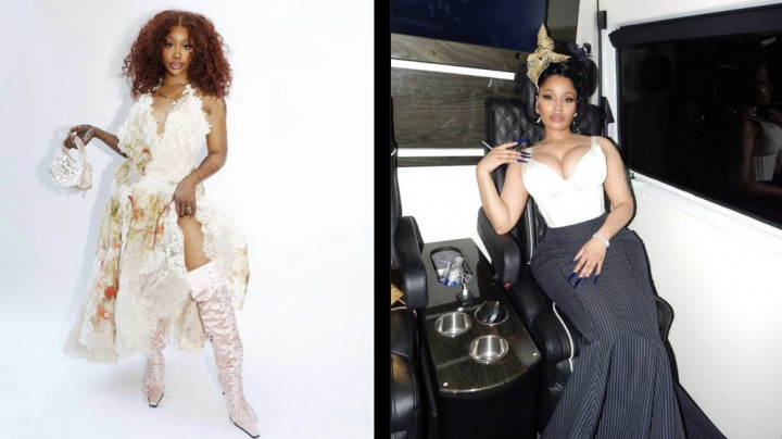 Makin Panas! SZA Balas Sindiran Nicki Minaj: Teriak Aja ke Tembok!