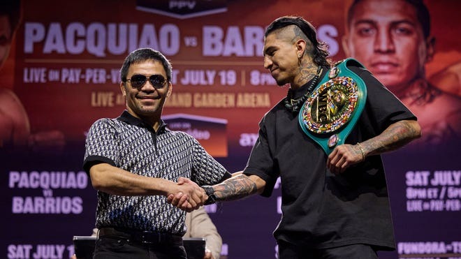 Mario Barrios Tak Gentar dengan Nama Besar Manny Pacquiao