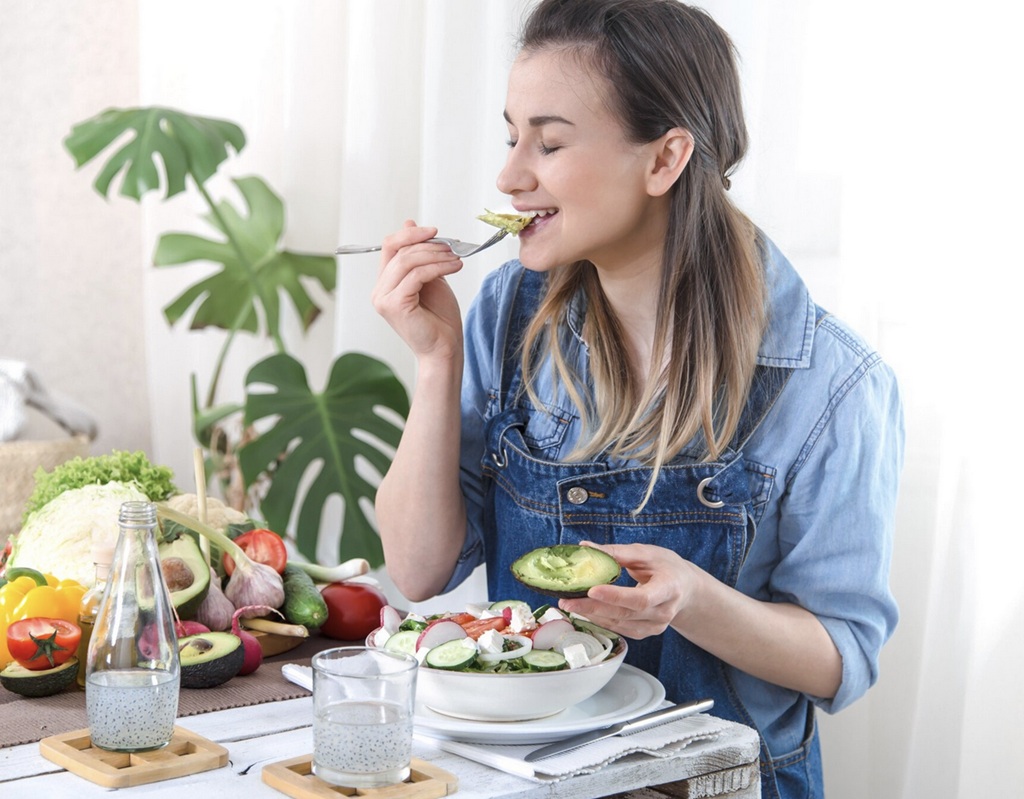Kamu bisa menerapkan vegetarian diet terlebih dahulu dalam masa transisi. Ilustrasi Freepik