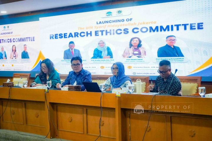 UIN Jakarta Jadi PTKIN Pertama Bentuk Komite Etik Penelitian, Jaga Integritas Riset Kampus