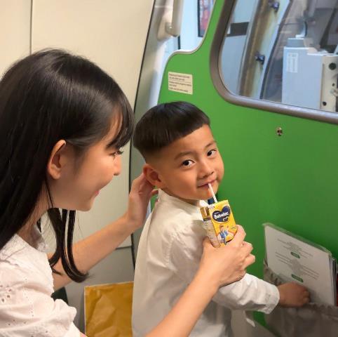   Kolaborasi Bebelac dan Citilink hadirkan pengalaman istimewa bagi anak-anak selama penerbangan. (Foto: Dok. Istimewa)