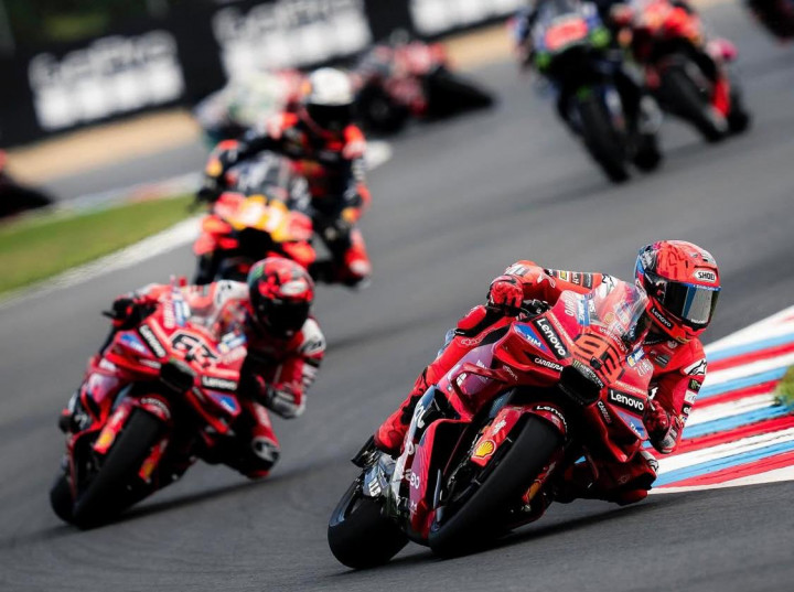 Hasil MotoGP Ceko 2025: Bagnaia Gagal Podium, Marquez Menang Lagi
