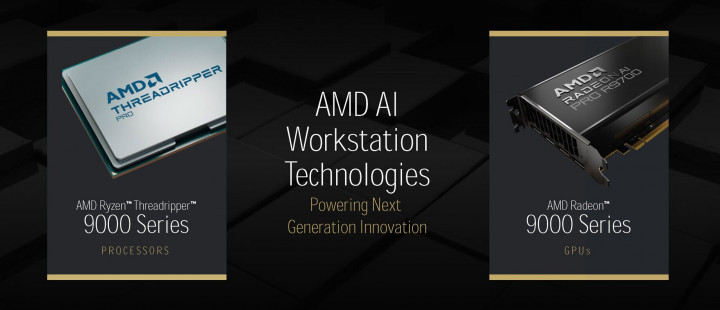 AMD Bidik Profesional Pakai Threadripper Pro 9000 WX dan Radeon AI Pro R9700