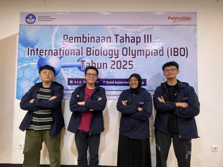 4 Siswa Indonesia Siap Unjuk Gigi di Ajang Olimpiade Biologi Internasional