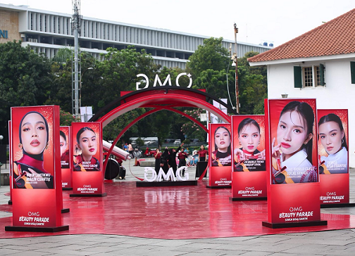 OMG Beauty Parade 2025 menampilkan 20 make up look berbasis AI yang on-budget. (Foto: Dok. Istimewa)