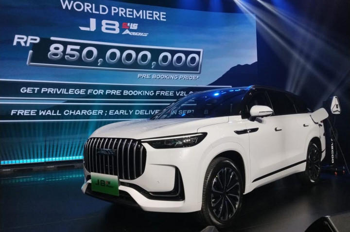 World Premiere JAECOO J8 SHS ARDIS, Indonesia Jadi Negara Pertama
