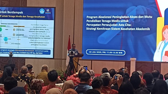 Mendiktisaintek Dorong AIPKI Jadi Penggerak Transformasi Pendidikan Kedokteran