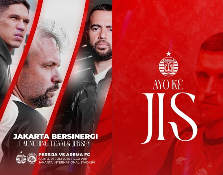 Link dan Cara Beli Tiket Launching Team Persija di JIS