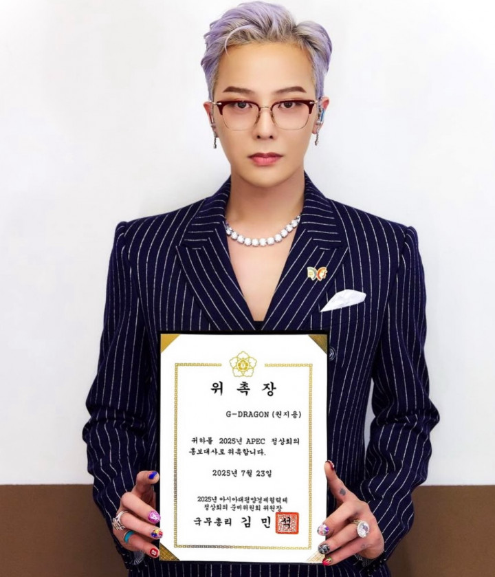 G-Dragon Ditunjuk Sebagai Duta APEC Korea Selatan 2025