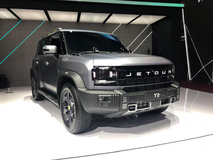 Jetour T2 Setir Kanan Debut Perdana di GIIAS, Begini Wujudnya