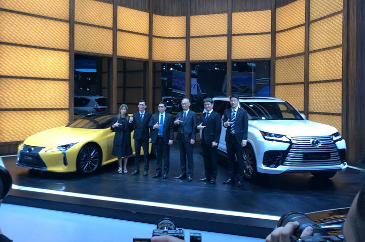Lexus Tampil Full Elektrifikasi di GIIAS 2025