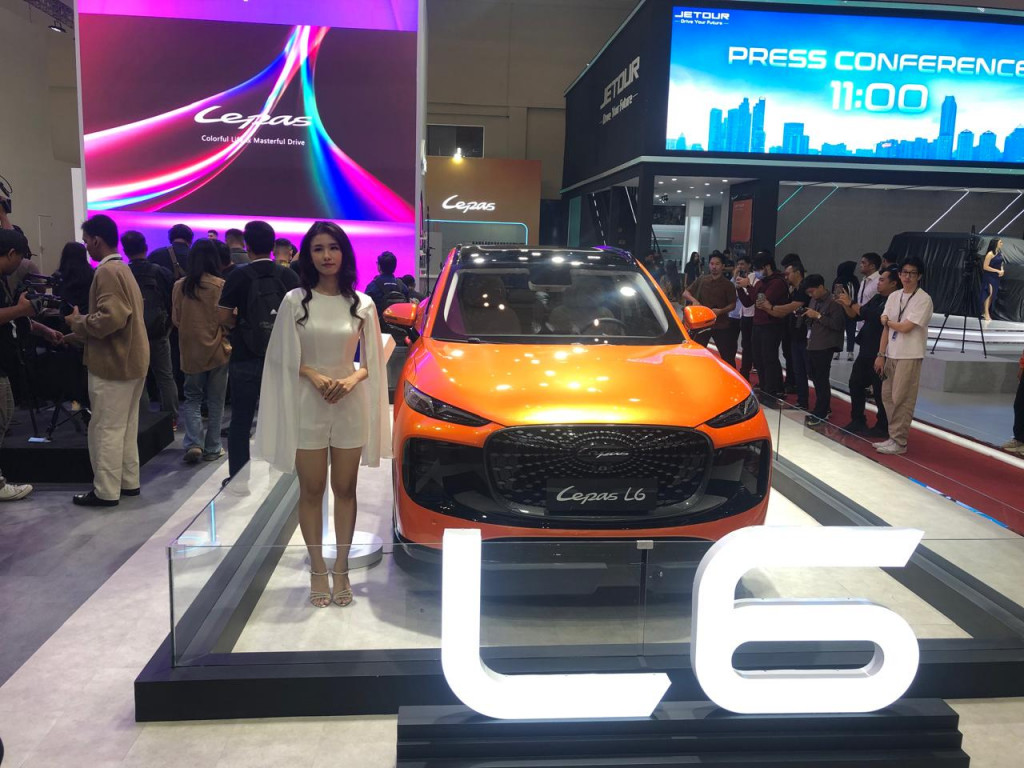 Debut Lepas di GIIAS 2025, hadirkan 3 kendaraan baru. (foto: medcom.id)