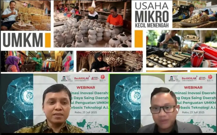 BRIN Soroti Rendahnya Adopsi Teknologi Digital oleh UMKM Indonesia