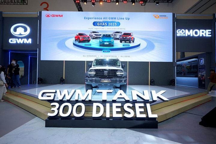GWM Tank 300 Diesel Tawarkan Mesin 2.400 cc & Fitur Off-Road