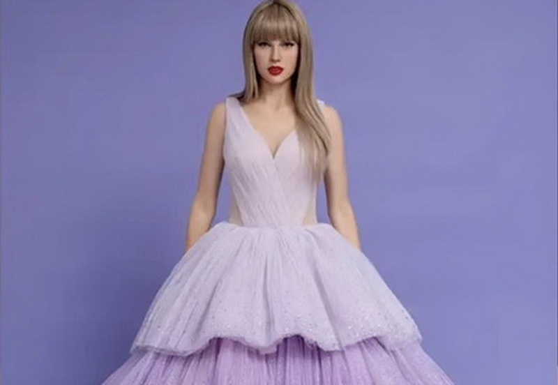 Patung Taylor Swift (Foto: instagram)