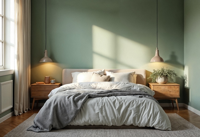 7 Inspirasi Warna Kamar Sage yang Bikin Nyaman dan Adem