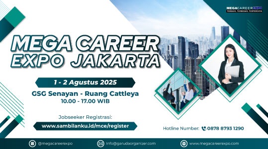 Lagi Cari Kerja? Siap-Siap Mega Career Expo Digelar 1-2 Agustus 2025