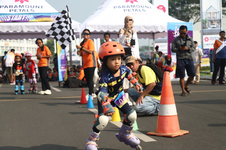 Tumbuhkan Semangat Sportivitas, Paramount Petals Gelar Kompetisi Inline Skate untuk Anak hingga Keluarga