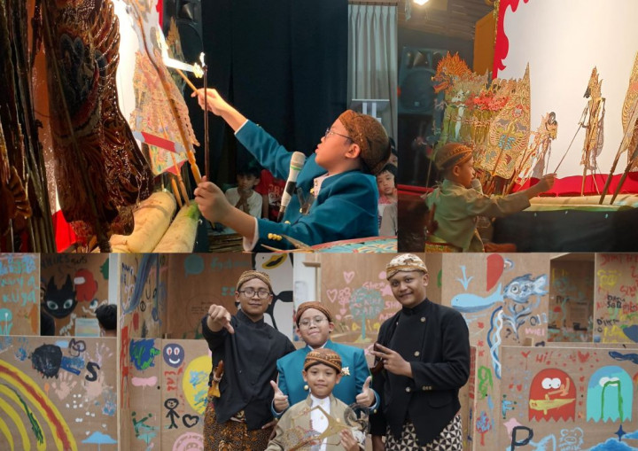 Panggung Wayang Tak Kalah Menarik dari Layar Gim, Kolaborasi Dalang Muda Hidupkan HAN 2025