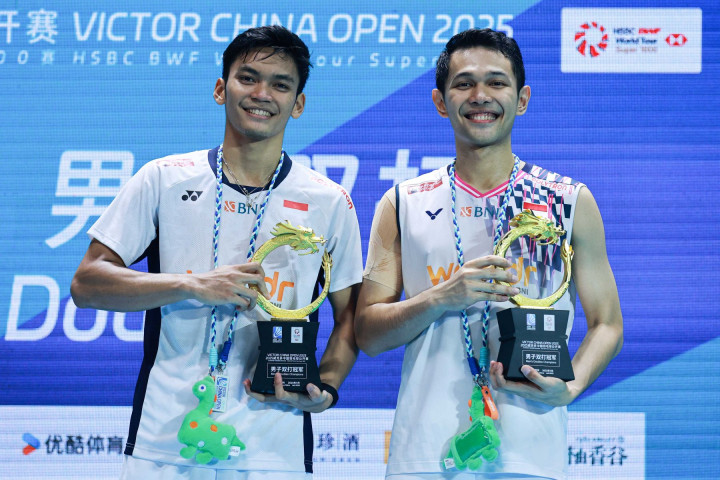 Hasil Final China Open 2025: Fajar/Fikri Sabet Gelar Perdana di Tengah Dominasi Tuan Rumah