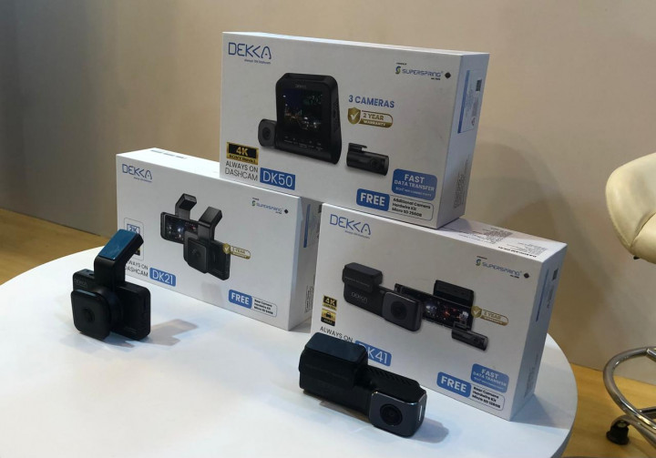 Canggih, Dashcam dengan Sistem Triple Camera di GIIAS 2025