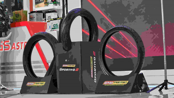 Aspira Sportivo 2 Hadir di GIIAS, Ban Harian Terinspirasi dari Ban Balap