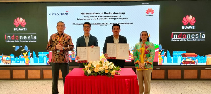Mega Energi Biru Indonesia dan Huawei Dukung Transisi Energi Bersih