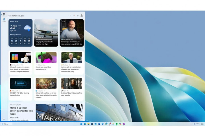 Widget Windows 11 Dapatkan Peningkatan AI, Hadirkan Pengalaman Lebih Personal