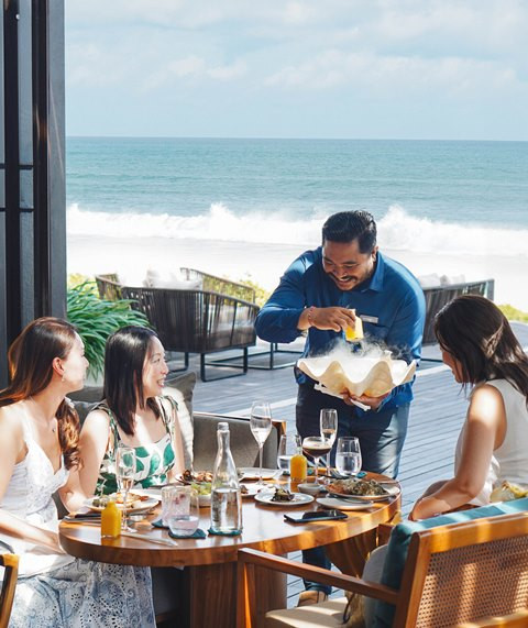  Di Seasalt Alila Seminyak Bali, kamu dihadirkan pada kekayaan kuliner Bali. (Foto: Dok. Istimewa)