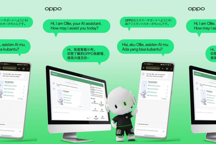 Oppo Hadirkan Sistem Layanan Purna Jual Berbasis AI Demi Pengalaman Pelanggan