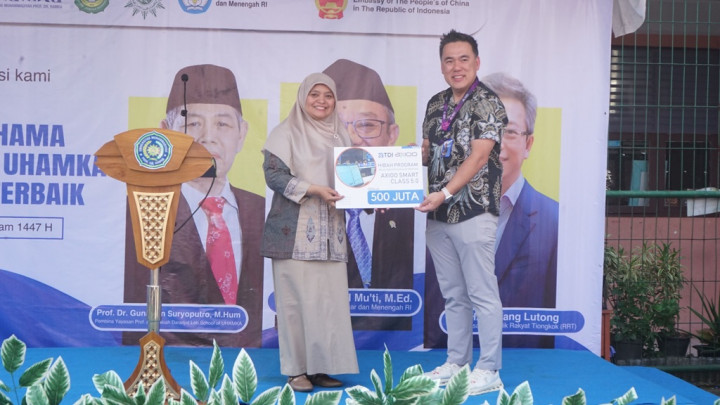 Dukung Vokasi Nasional, Axioo Donasikan Smart Classroom 5.0 ke 100 SMK