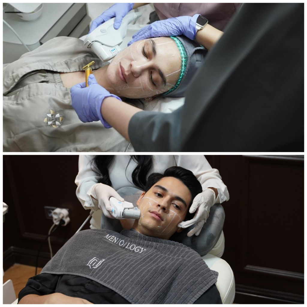 Luna Maya dan Maxime jalani perawatan di ZAP dan Menology jelang resepsi di Jakarta. Dok. Ist