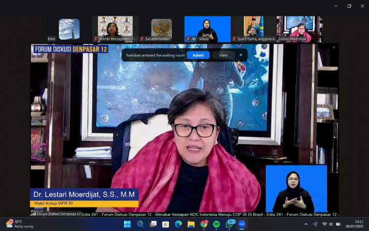 Lestari Moerdijat: Konsistensi Kebijakan di Sektor Lingkungan Harus Didukung semua Pihak