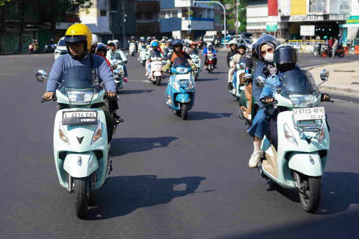 Agenda Riding Bareng Pengguna TVS Callisto Sambangi Pontianak dan Surabaya