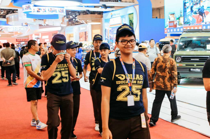 700 Lebih Pelajar Serbu GIIAS 2025