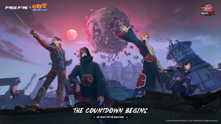 Perang Shinobi Dimulai! Kolaborasi Free Fire x Naruto Shippuden Chapter 2