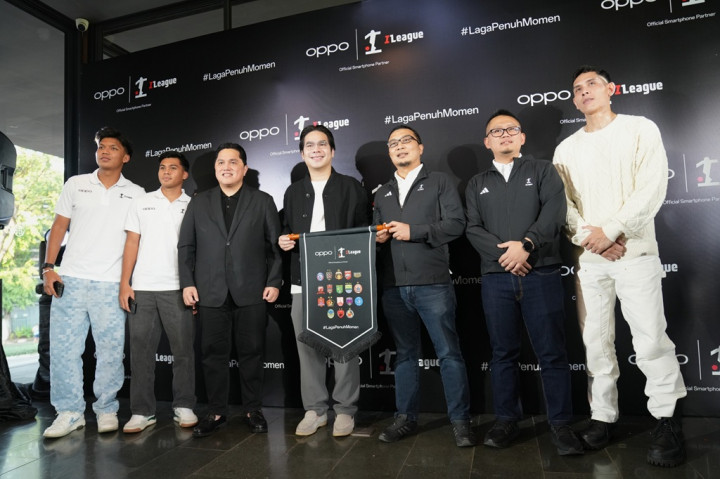 OPPO Resmi Jadi Official Smartphone Partner BRI Super League 2025–2027 untuk Dukung Setiap #LagaPenuhMomen
