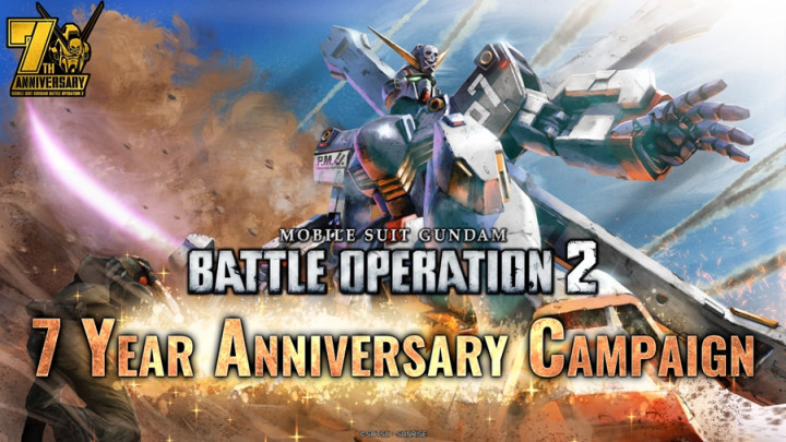 Ultah ke-7, Mobile Suit Gundam Battle Operation 2 Gelar Kampanye Spesial