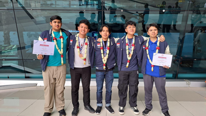 Olimpiade Fisika di Prancis, Tim Indonesia Sabet 3 Medali dan 2 Honorable Mention