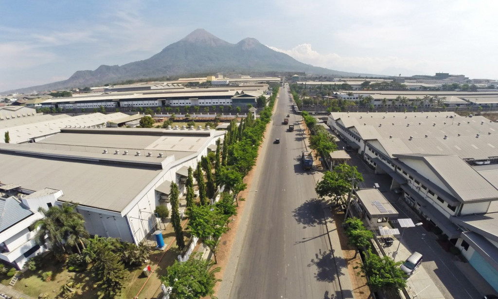 Kawasan industri Intiland dongkrak kinerja keuangan perseroan. Foto: Intiland