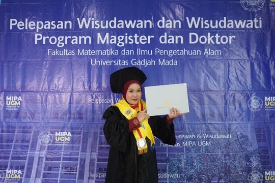 <i>Campus Life Balance</i>, Fikhri Lulus Doktor UGM di Usia 25 Tahun dalam Waktu 2 Tahun 10 Bulan